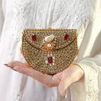 Royal Kundan Clutch (Medium Size)