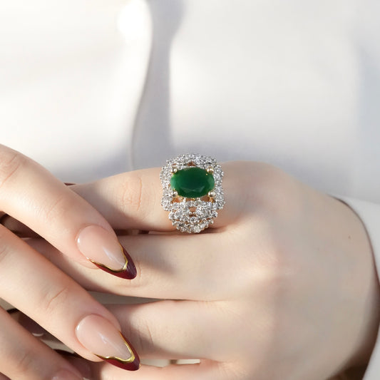 Gold-Plated Adjustable Ring