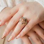 Gold Plated Muse Ring