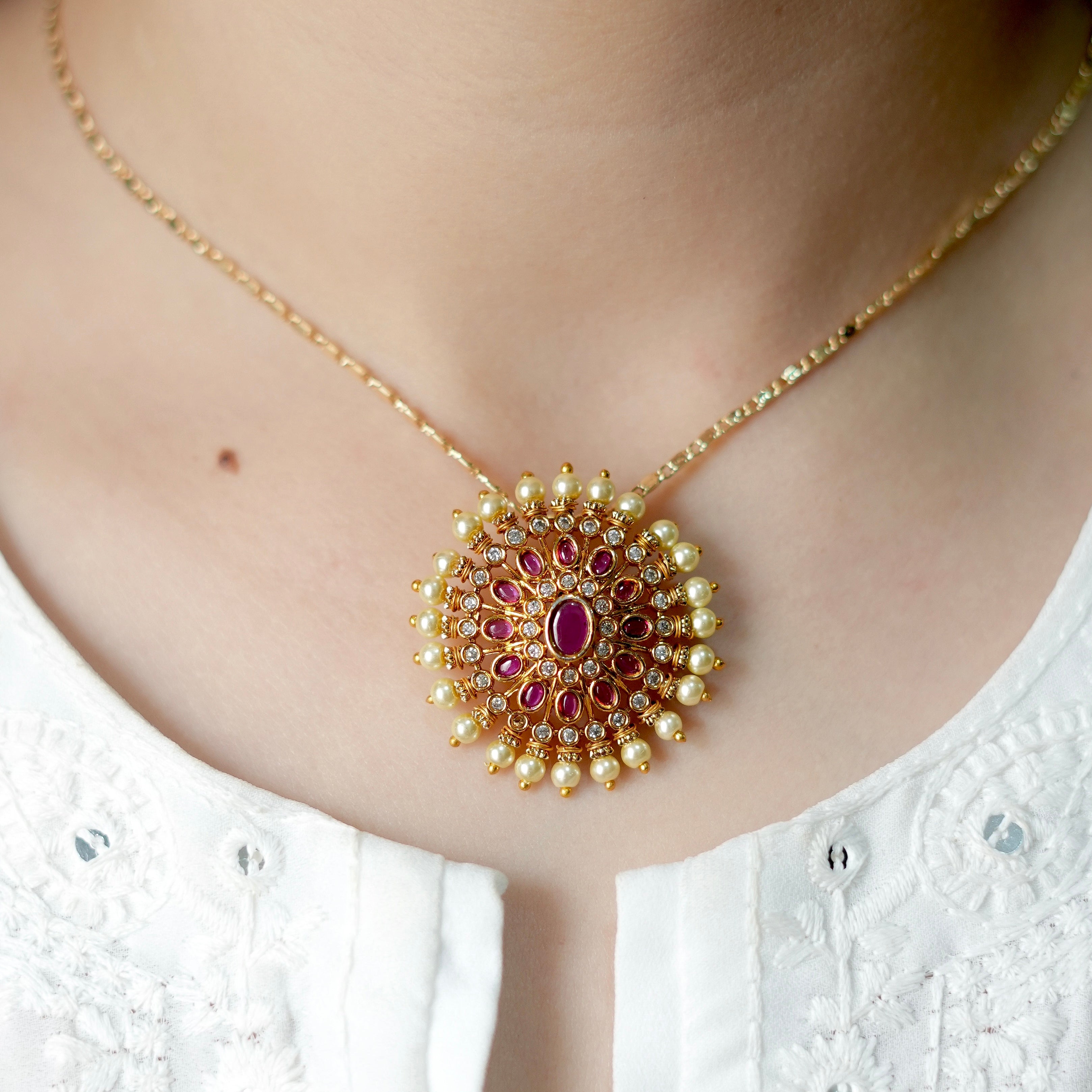 South Indian Locket Set