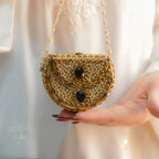 Mini Kundan Clutch