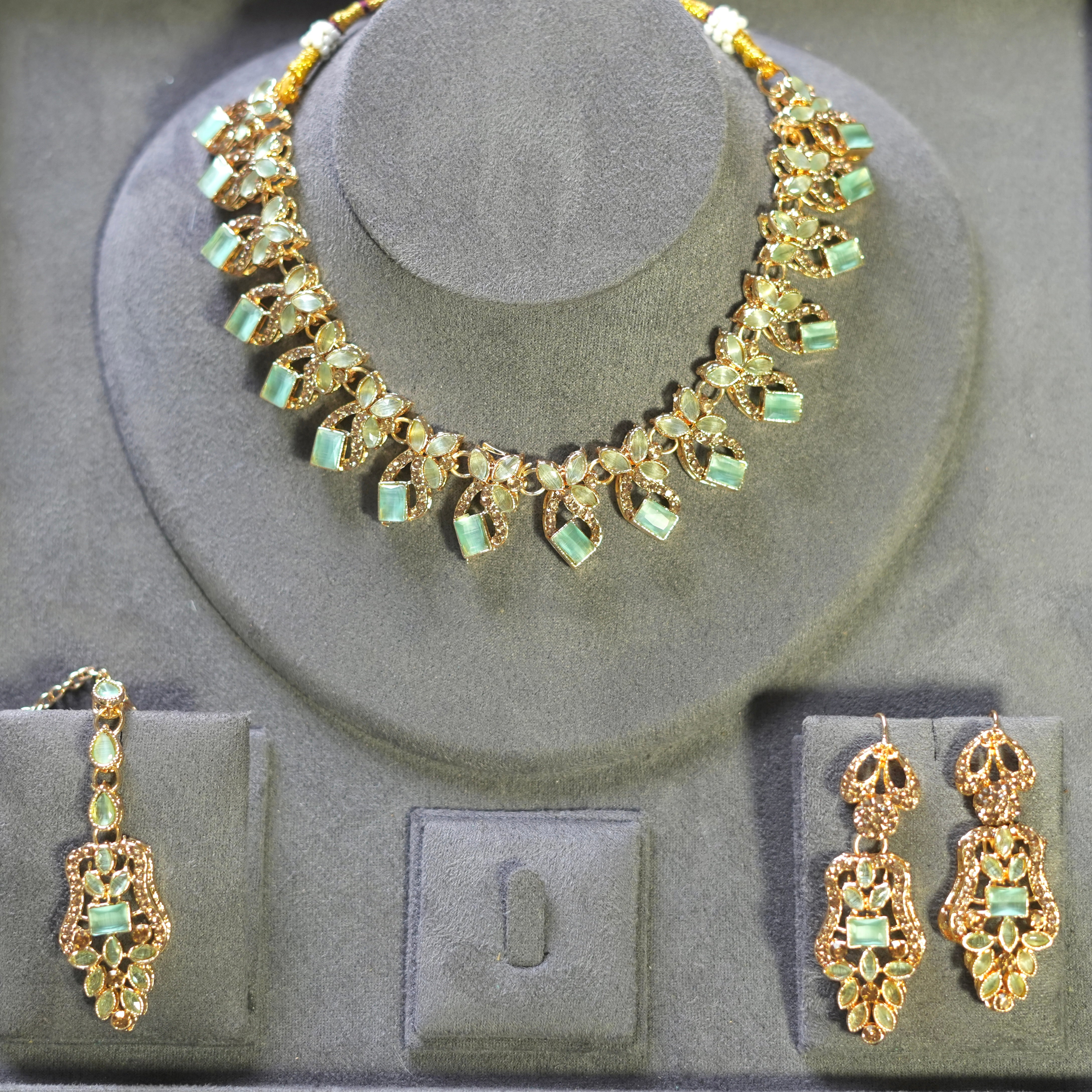 Midnight Glam(Golden-Green)