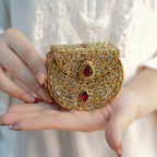 Mini Kundan Clutch