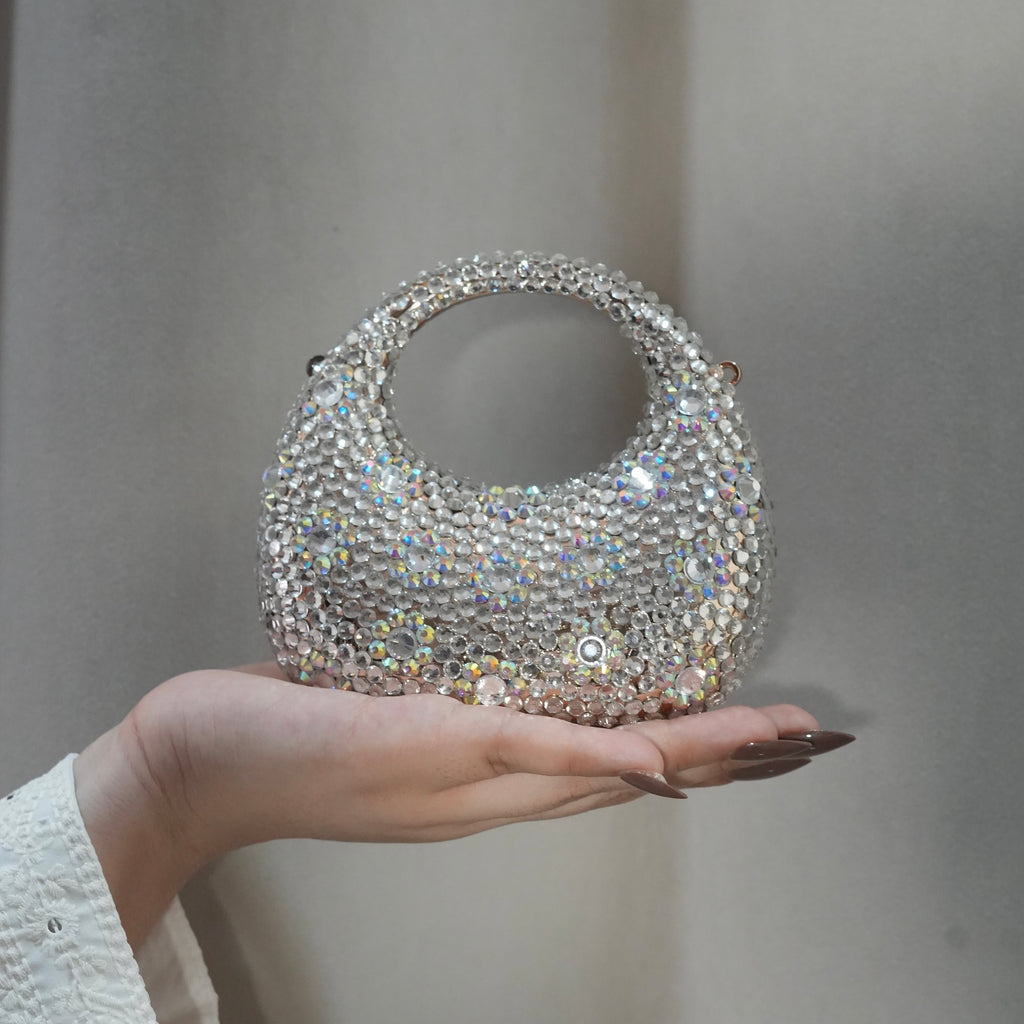 Crescent Luxury Clutch