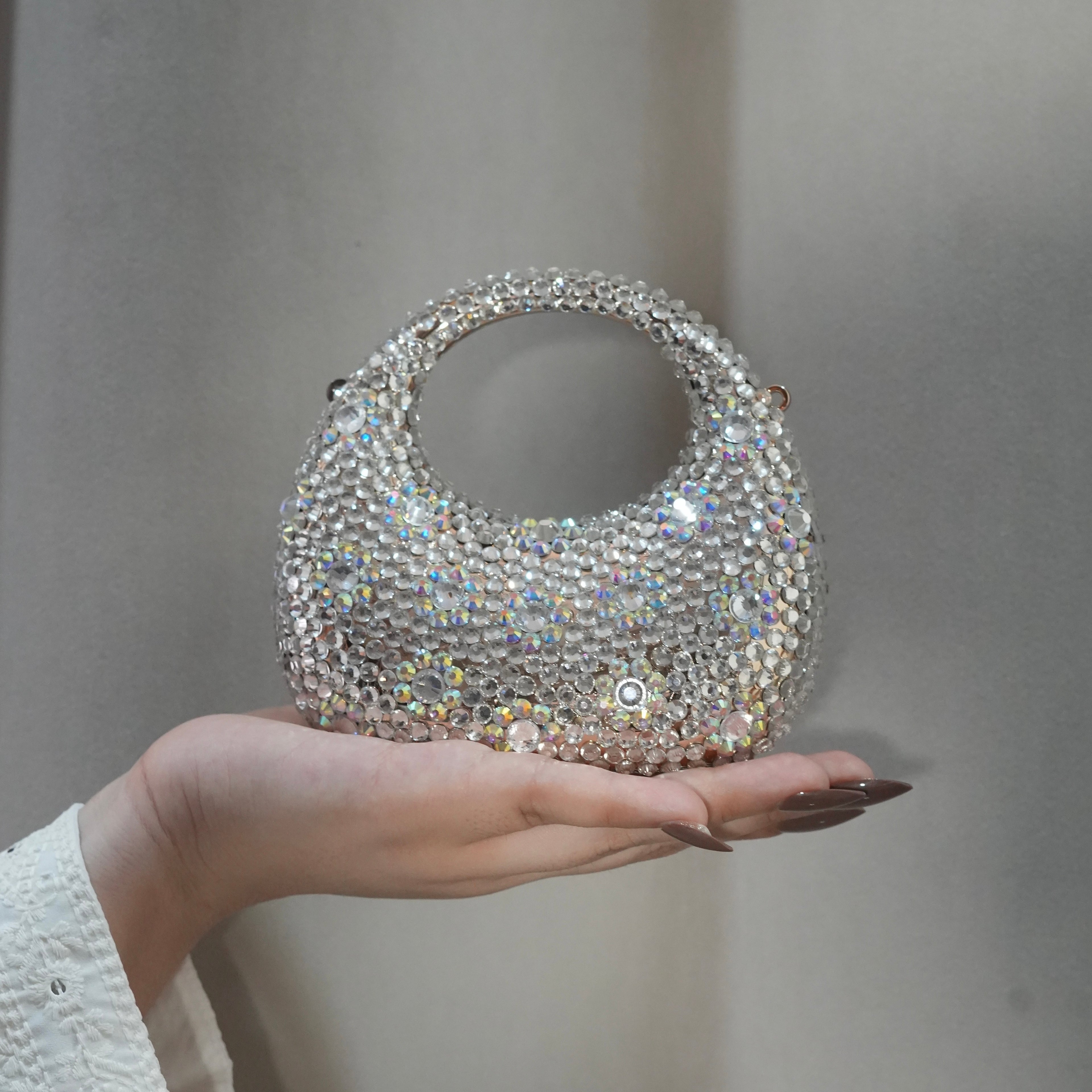 Crescent Luxury Clutch