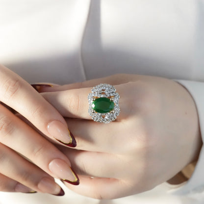 Gold-Plated Adjustable Ring