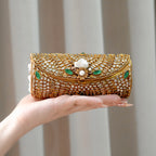 Royal Glam Kundan Clutch