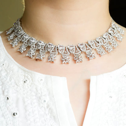 Crystal Glow Necklace Set