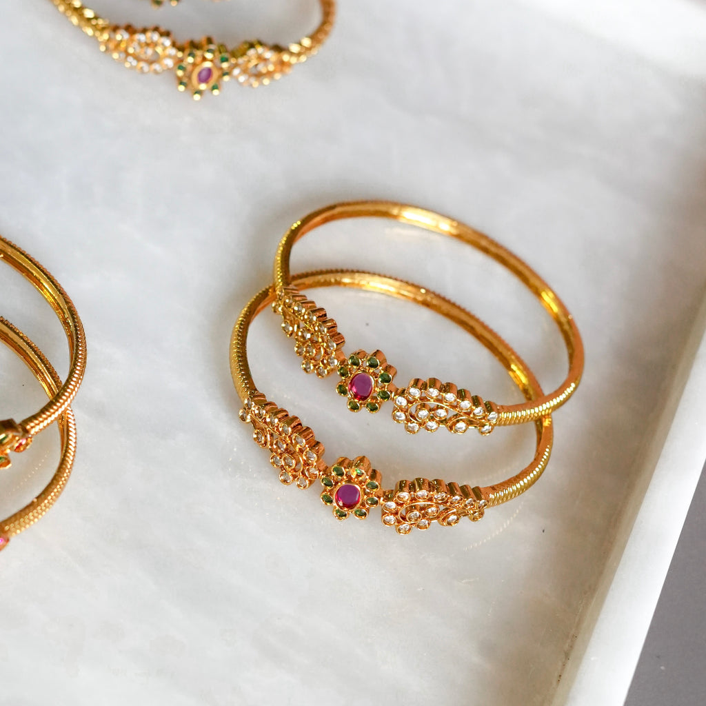 Golden Grace Cuff Pair (2.8)