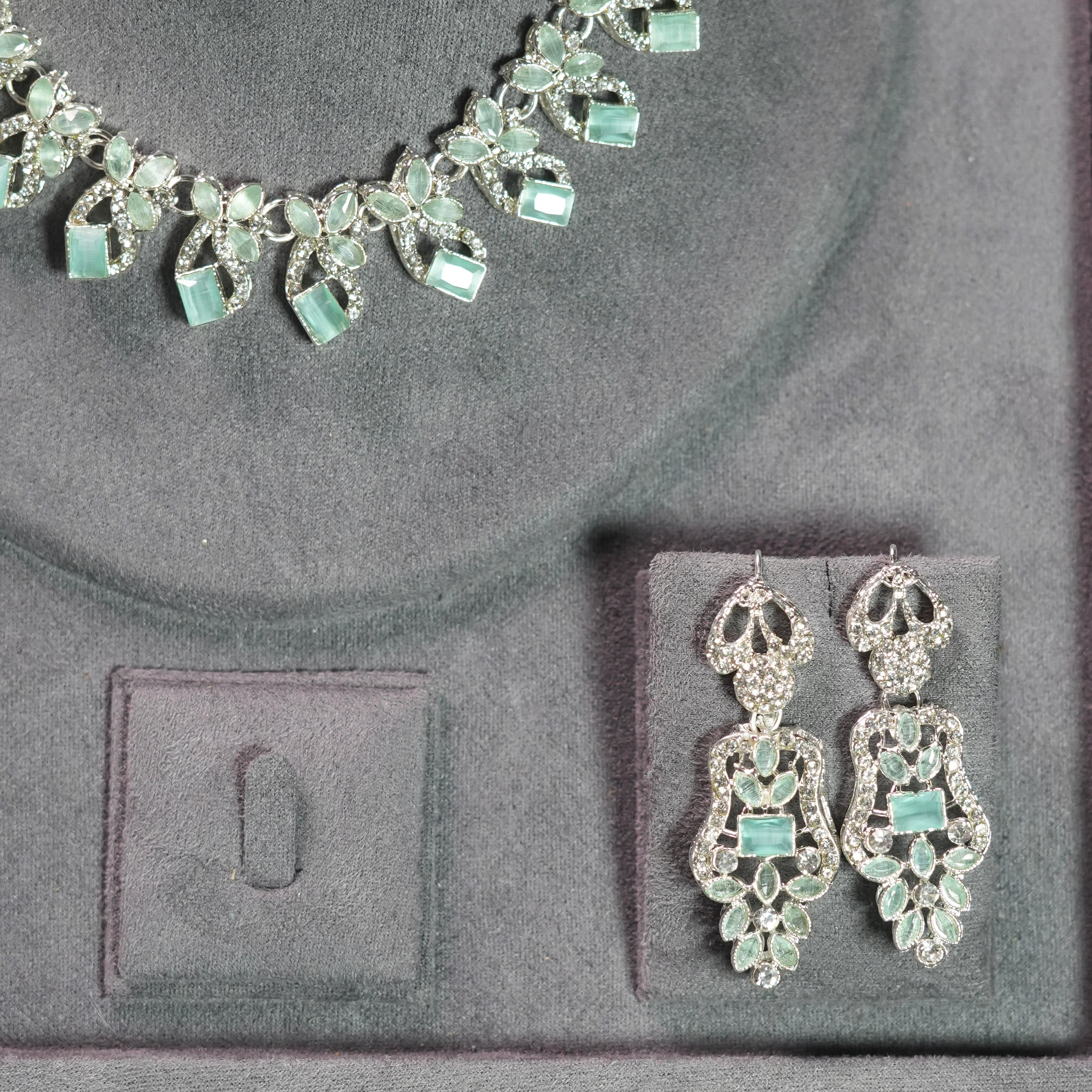 Midnight Luxé(Silver-Green)