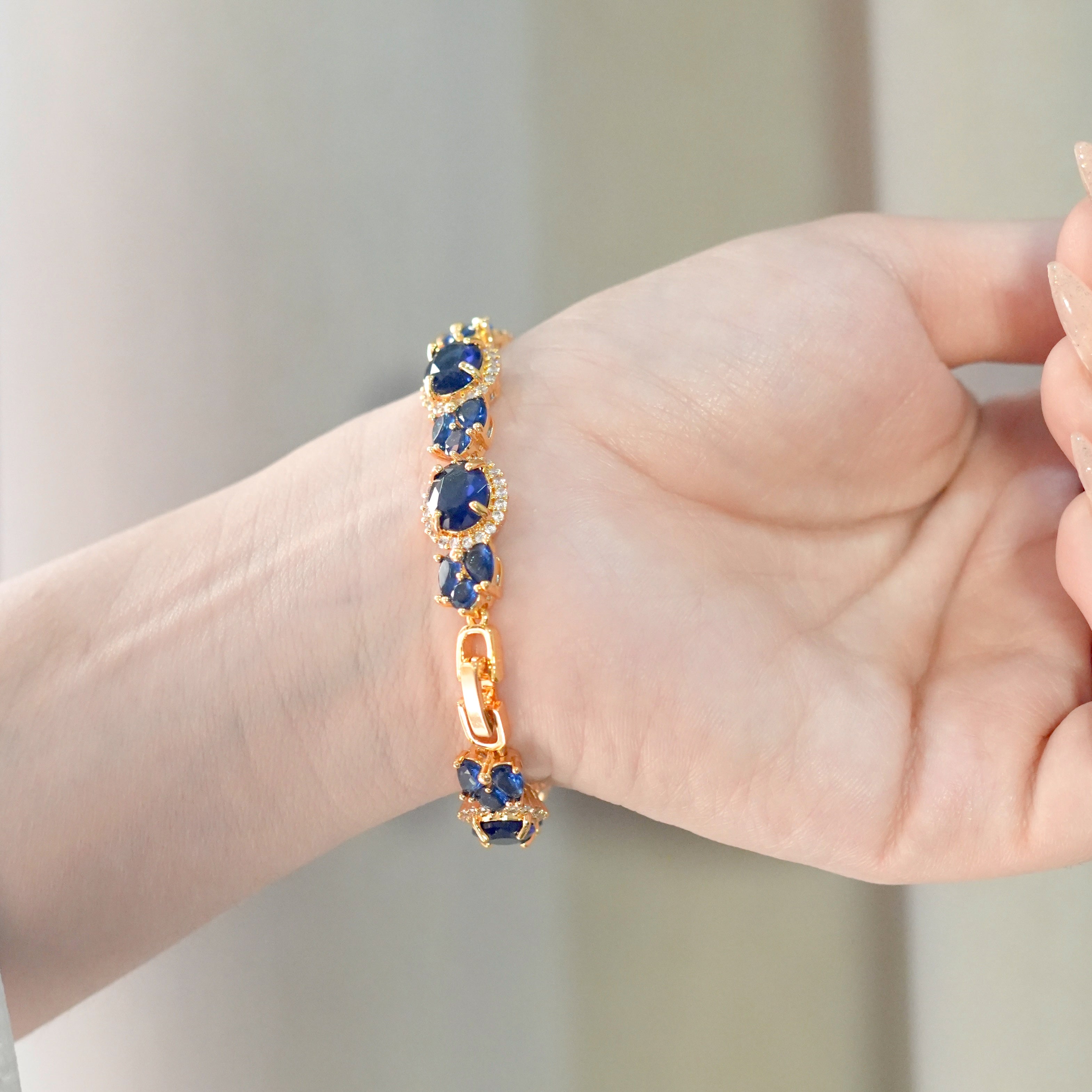 Azure Gold Bracelet