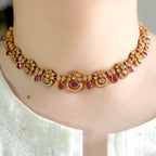 Antique Charm Necklace Set