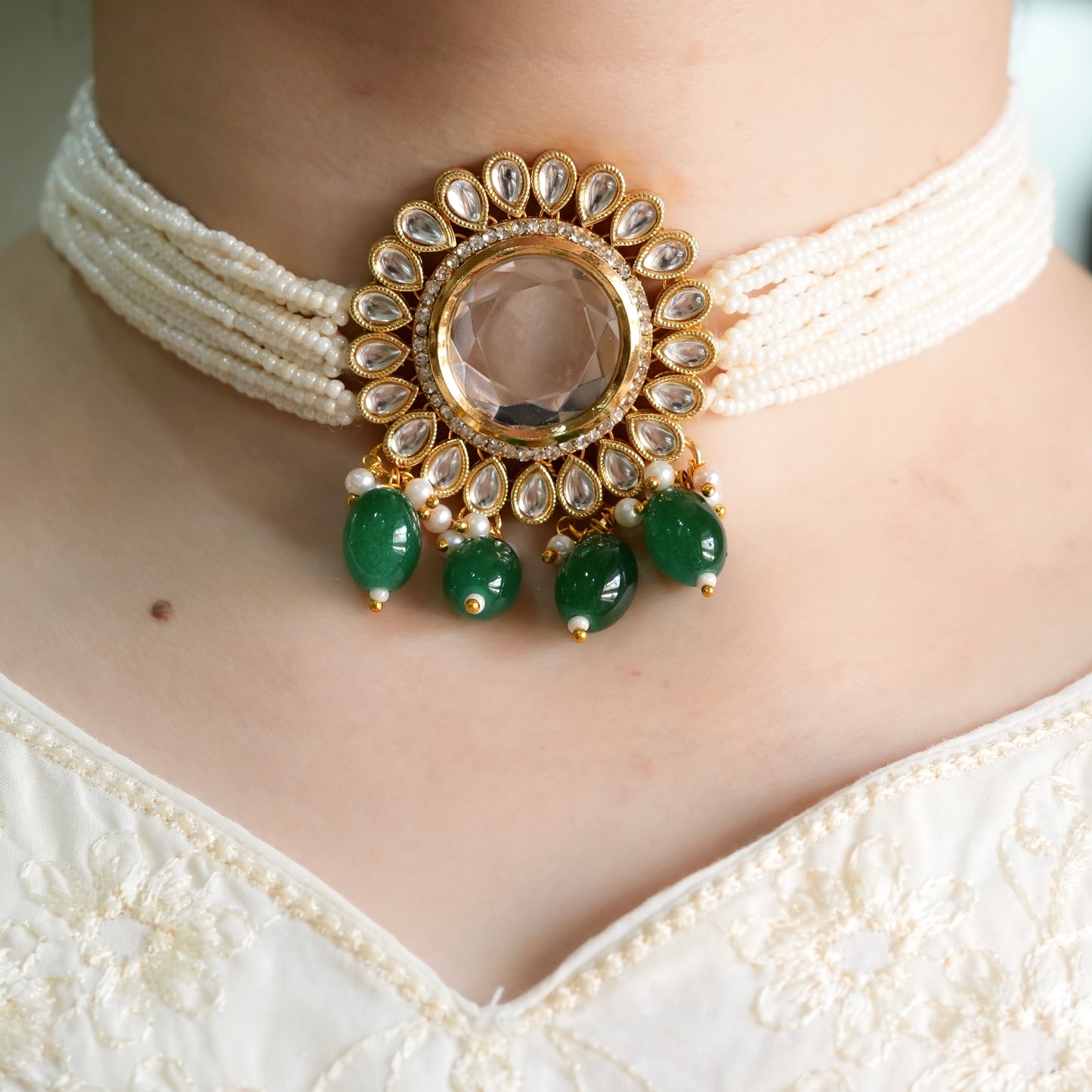Kundan Noor Necklace Set