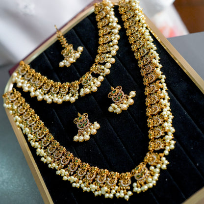 Royal Bridal Set(only Malaa Set) (Micro-Gold Plated)