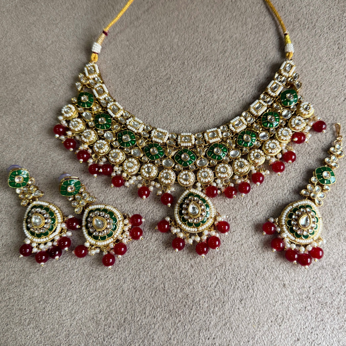 Gul Bridal Necklace Set