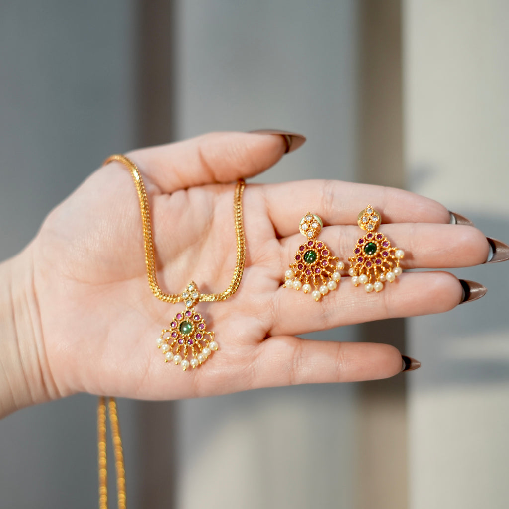 South Indian Necklace Set
