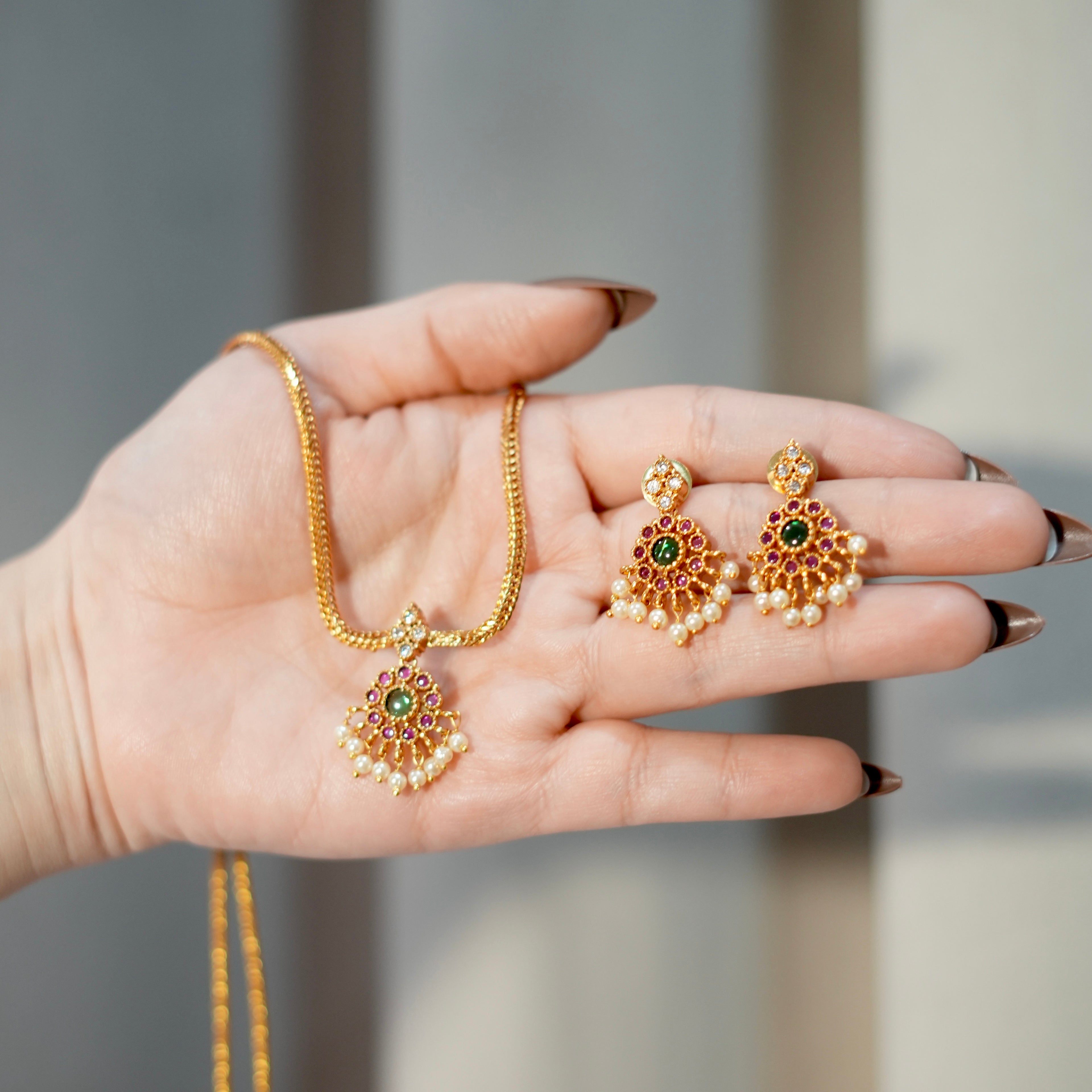 South Indian Necklace Set