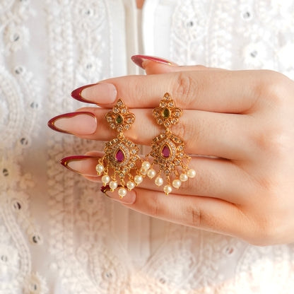 White Charm (Micro-Gold Plated)