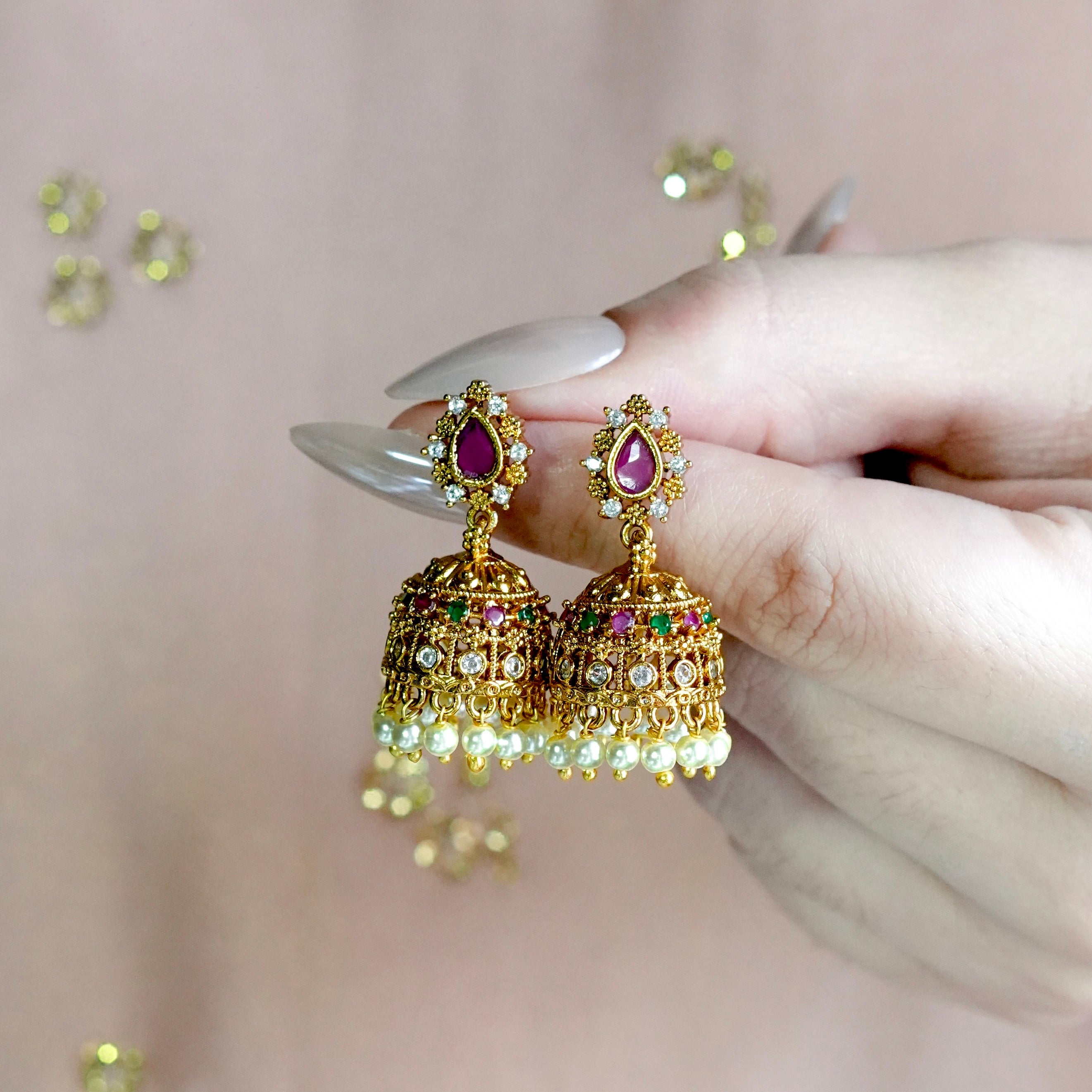 Petal Mini Jhumki