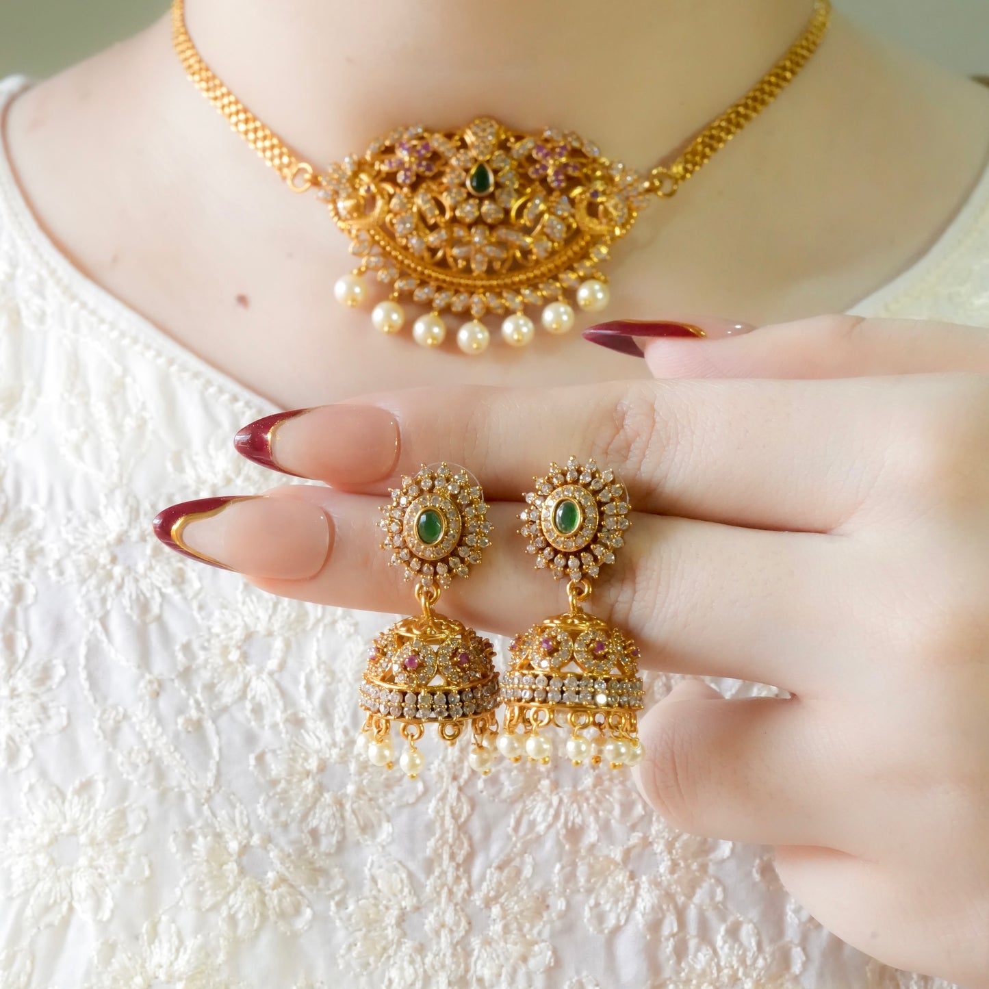 Blossom Choker Set