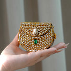 Mini Kundan Clutch