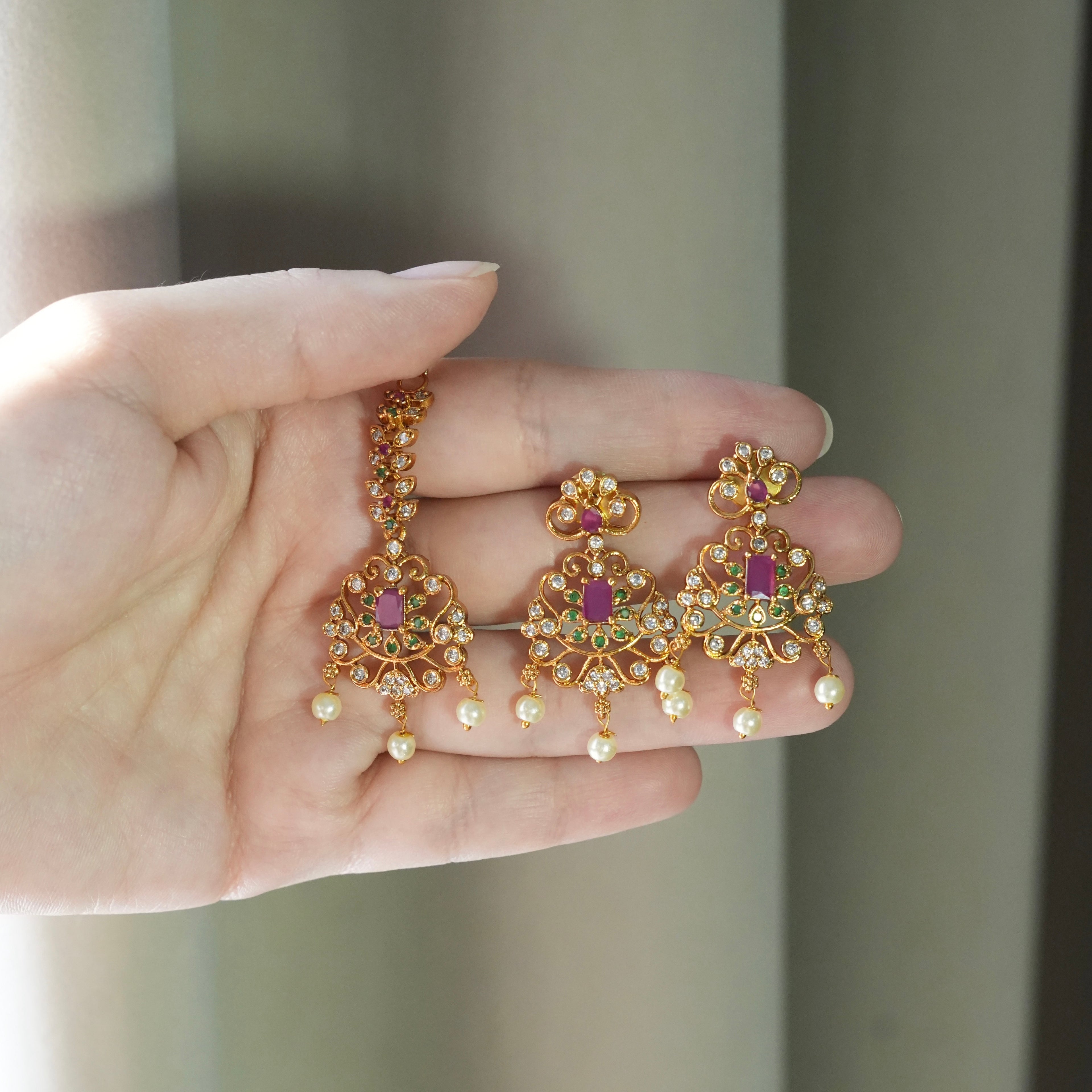 Double Layer Bridal Set