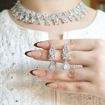 Crystal Glow Necklace Set
