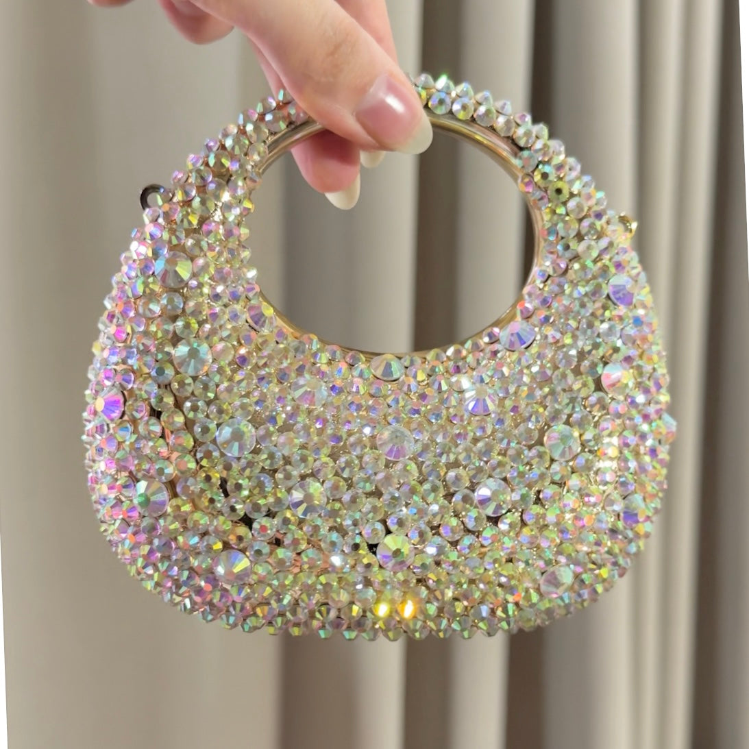 Crescent Luxury Clutch