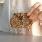 Mini Kundan Clutch