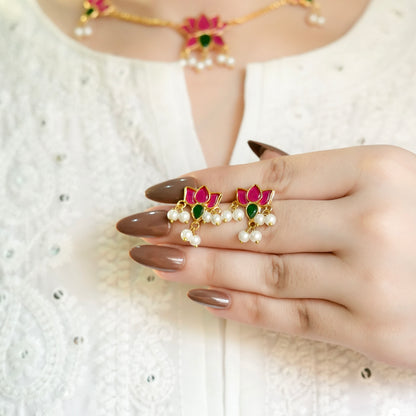 Tulips Necklace set