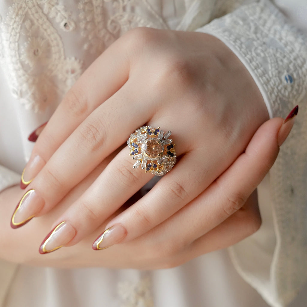 Gold Plated Muse Ring