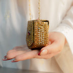 Mini Kundan Clutch