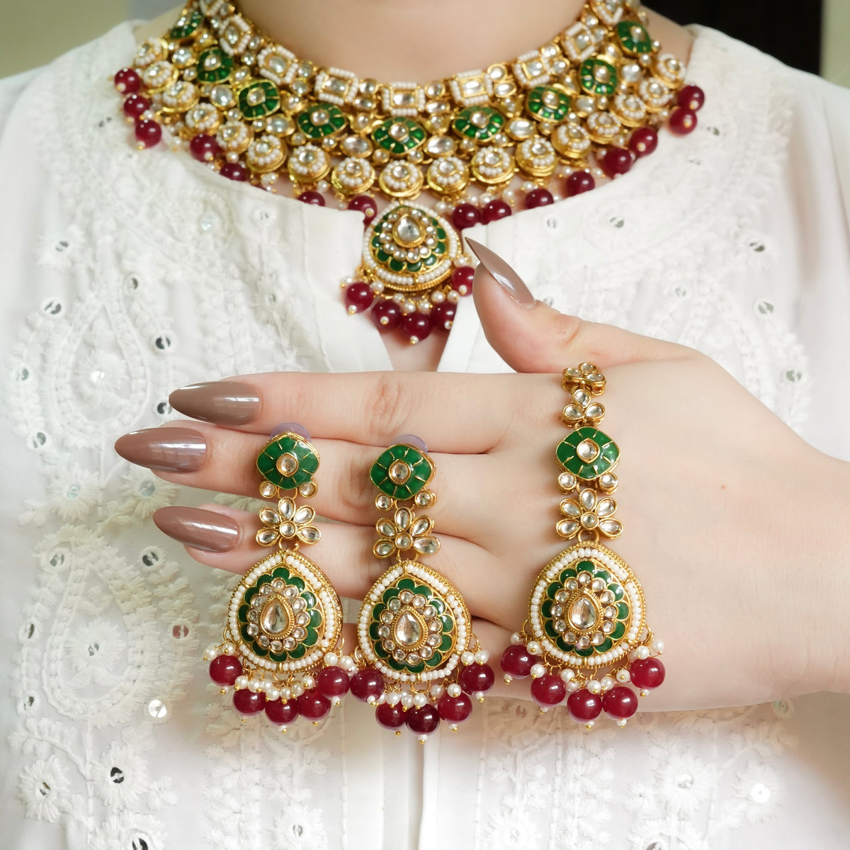 Gul Bridal Necklace Set