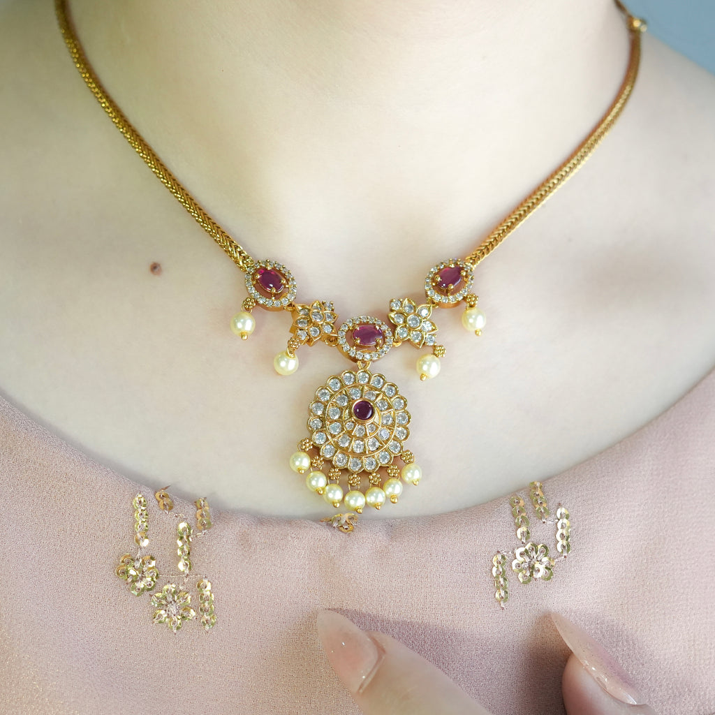 Charm Necklace Set