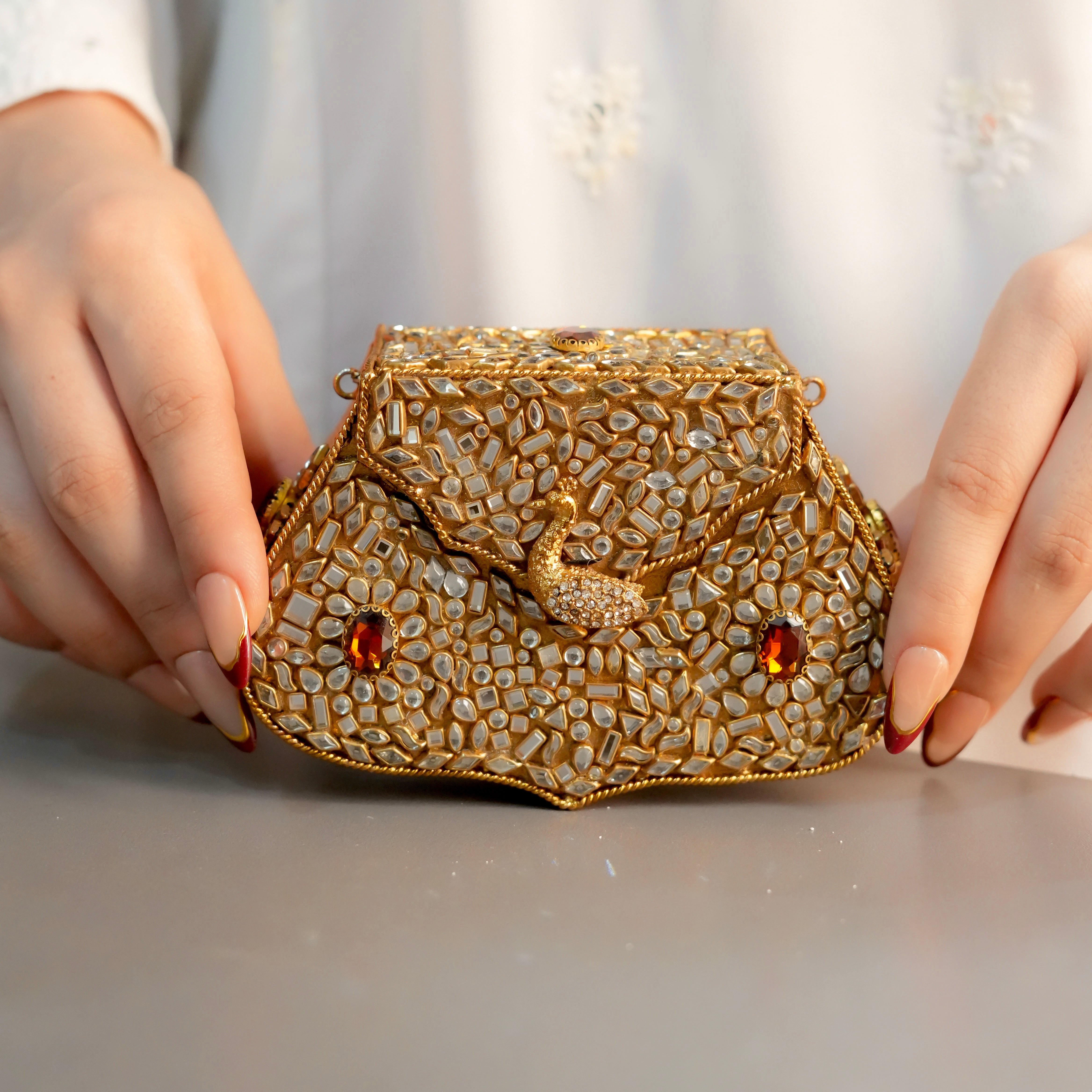Kundan Clutch(Large Size)