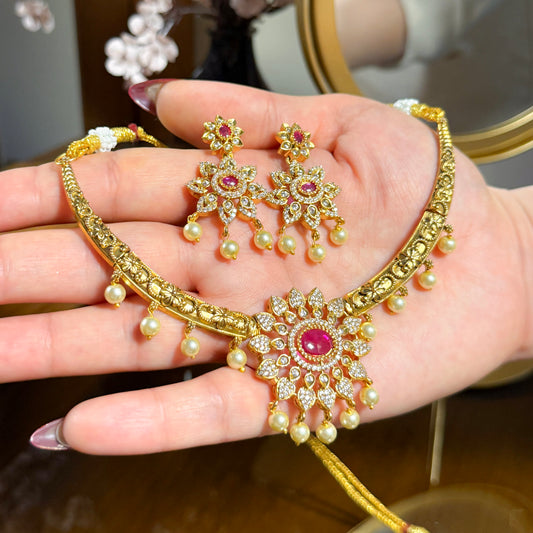 Ethnic Bloom(Micro Gold-Plated)