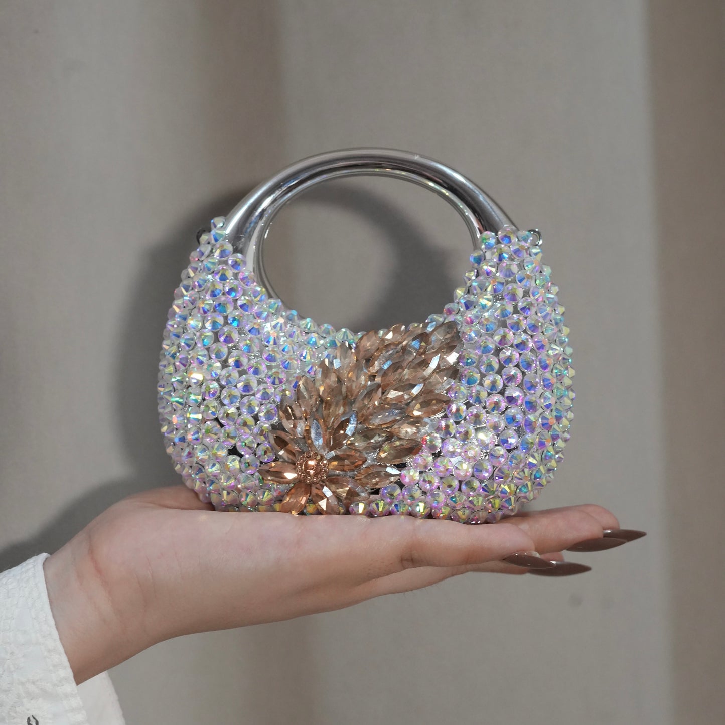 Crescent Luxury Clutch