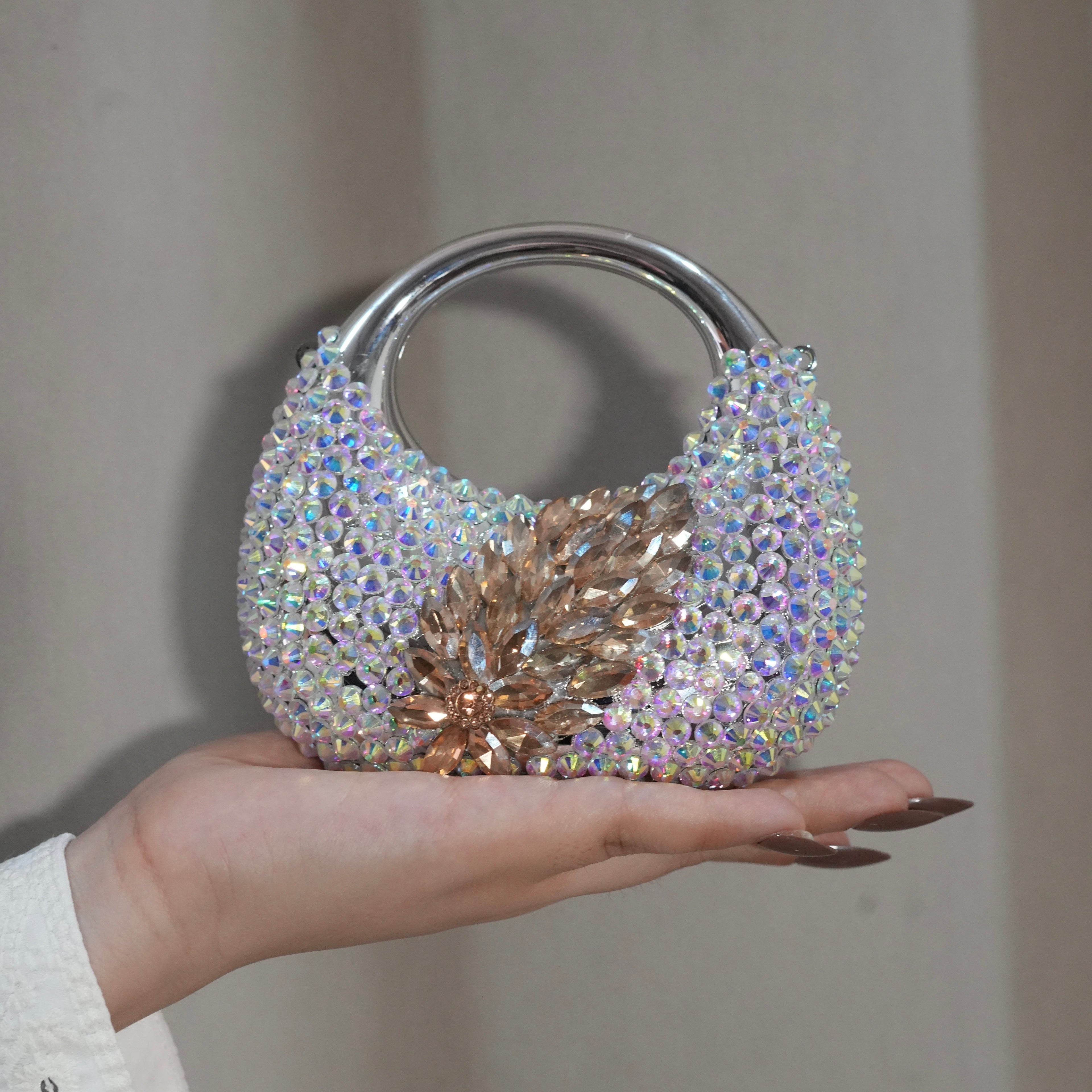 Crescent Luxury Clutch