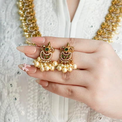 Royal Bridal Set(only Malaa Set) (Micro-Gold Plated)