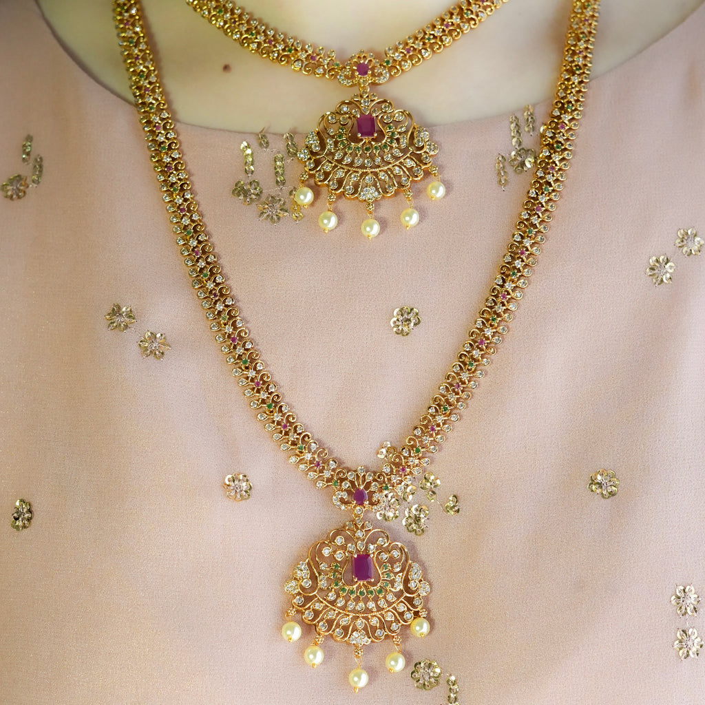 Double Layer Bridal Set