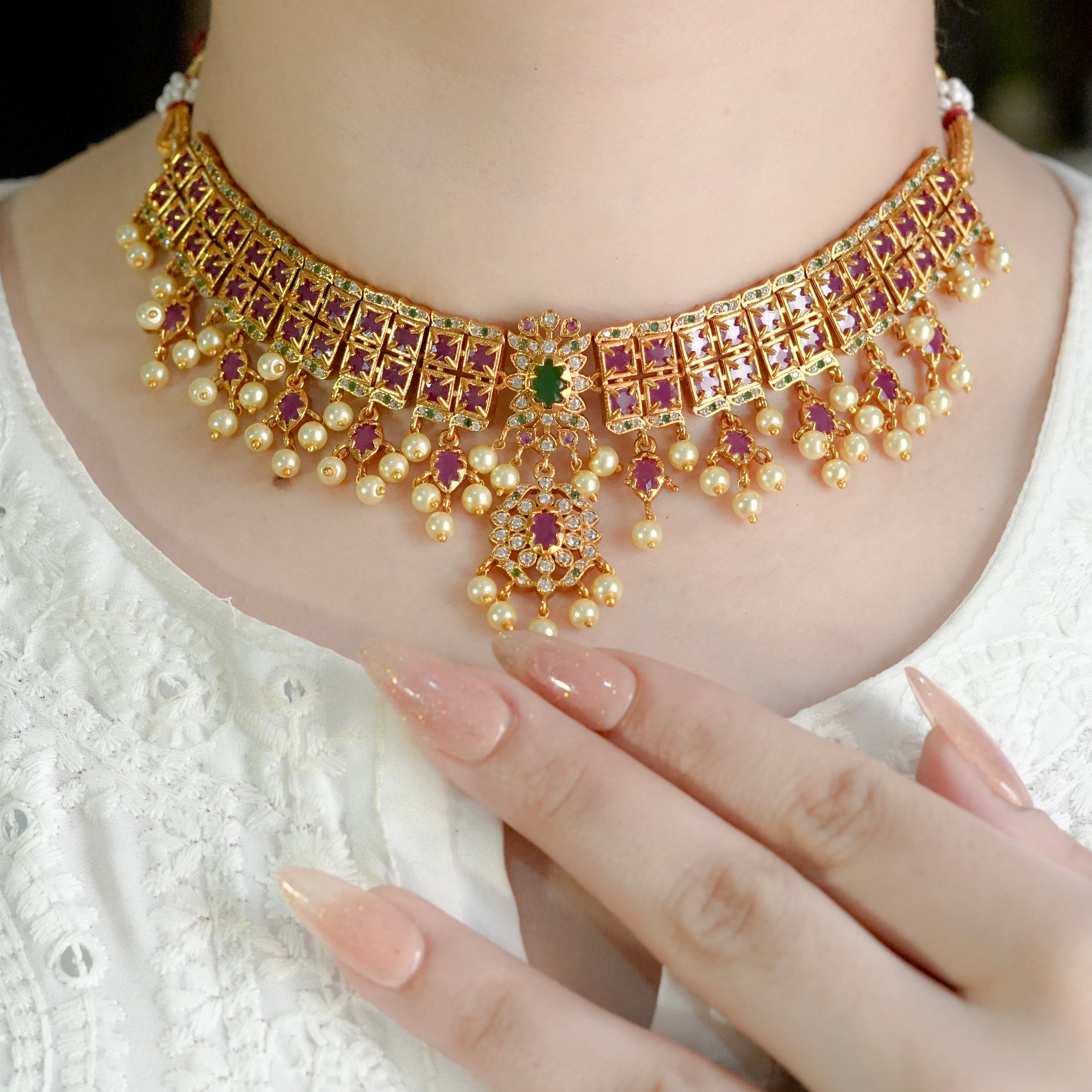 Regal Charm Necklace Set